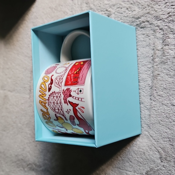 Starbucks ORLANDO BEEN THERE SERIES ACROSS THE GLOBE COLLECTION Ceramic Coffee M - Picture 5 of 7